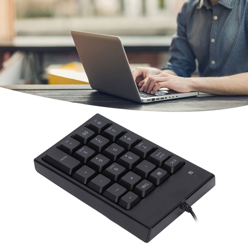 23 Keys Numeric Keyboard, Mini USB Numeric Keyboard Plug and