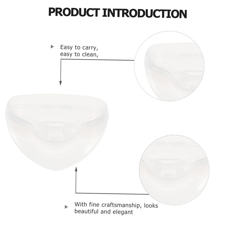 Abaodam Pacifier Holder Case 10pcs Pack Pacifier Shield Case Pp