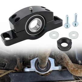 VVORHSBELL ATV Heavy Duty Billet Aluminum Carrier Bearing, Bearing Compatible with 2014-2021 Polaris Ranger 570 XP 1000 RZR XP 900 1000 （Does NOT fit The Polaris RZR XP 4 Turbo） Black