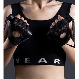 SUJAYU Guantes de entrenamiento para mujeres y hombres, guantes de gimnasio para entrenamiento, guantes de entrenamiento para hombre, guantes de fitness (S, negro)