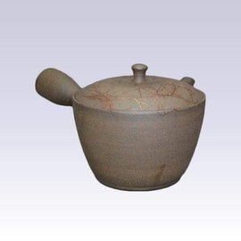 Tokyo Matcha Selection - Tokoname Kyusu teapot - SEKIRYU - Algae Hanging - 280cc/ml - Ceramic fine mesh [Standard ship by Int'l e-packet: with Tracking number & Insurance]