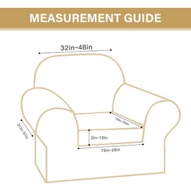 Lamberia Printed Sofa Slipcovers with Separate Cushion Covers… (Fruitage, Armchair)