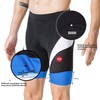 Souke Sports Men’s 4D Padded Cycling Shorts - Breathable &
