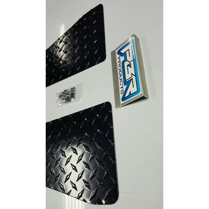 PBR PRODUCTS Fits Jeep Wrangler TJ Black Diamond Plate Fender