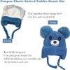 Cute Bear Kids Winter Hat with Ear Flaps 1-5 Years