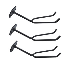 ZNDAW 3PCS Spray Gun Holder, Heavy Duty Wall Mount Gravity Feed Paint Spray Gun Stand, Bench Mount Booth Cup Holder Gravity Feed Paint Guns Bracket Attach to Wall Workstation