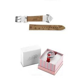 Didofà Italian Wrist Watch for Women by Didofa: 3D Original Fashion Watch Pink