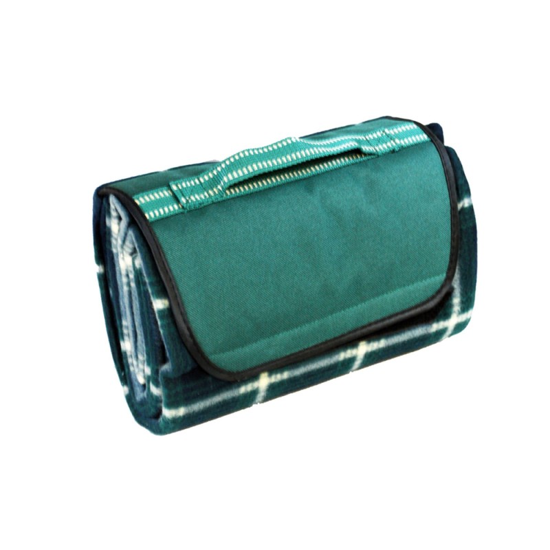 Kingfisher PN004 Picnic Camping Beach Rug - Green