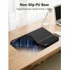 2-in-1 Ergonomic Keyboard Stand with Wrist Rest, Comfy Keyboard Riser