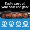 Basketball Bag for Team Balls, Heavy Duty Basketball Coashes Bag