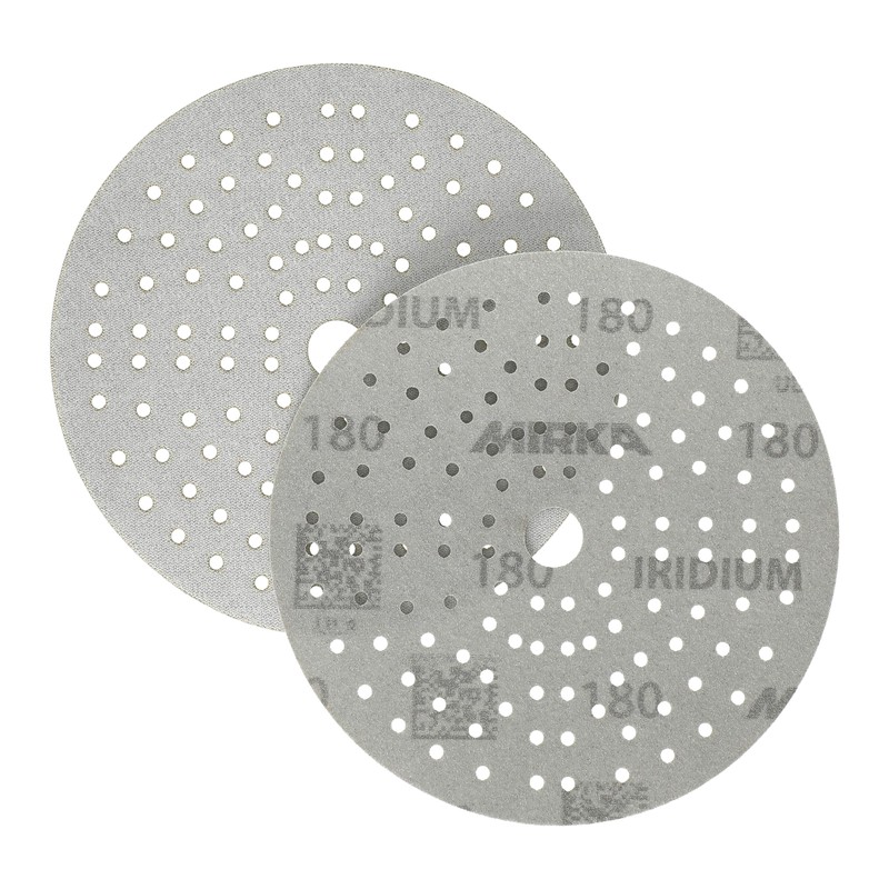 Mirka Iridium Sandpaper Diameter 150 mm 121 Hole Grain 180