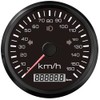 ELING 85mm GPS Speedometer 0-160km/h Odometer 9-32V with Red/Yellow Backlight