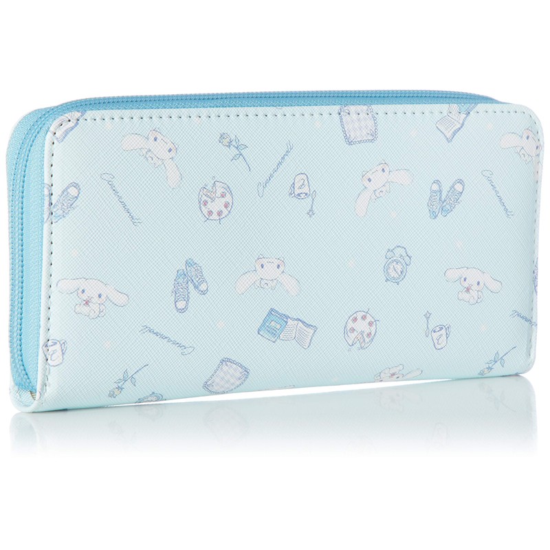 Aldi Women's Sanrio Round Long Wallet, Cinnamoroll, SR1-11