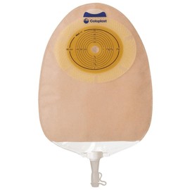 SenSura Urostomy Pouch Drainable 0.375 to 3" Stoma 10.38"L 1pc System Transparent 11809, 10 Ct