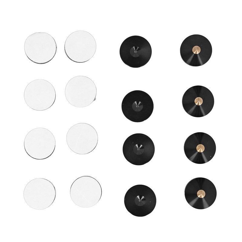 4 Set Speaker Spikes Floor Protector Metal Speaker Isolation Stand