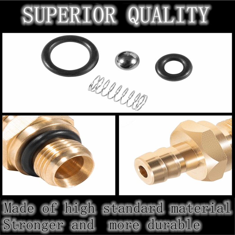 Yoursme 2Pcs Compatible Chemical Injector Set for Pressure Washer Replacement
