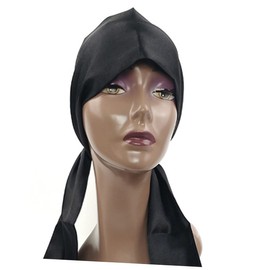 FOMIYES 2pcs Daily Dressing Headscarf Long Hair Turban Towel Non-slip Grip Bands for Women Hair Wrap for Wig