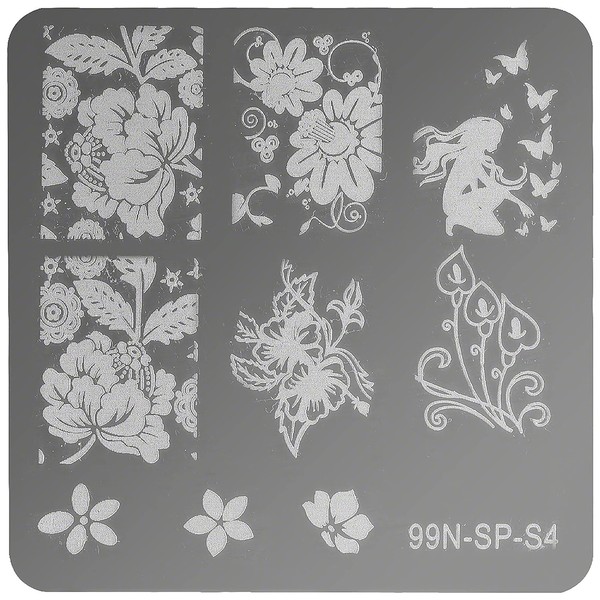 99NAILS Stamping Plate Square – Perfection