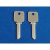 Two Key Blanks FIT MEDECO Locks #A1638 BIAXIAL G3 Keyway