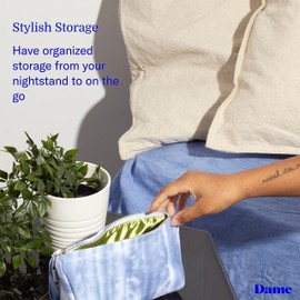 Stash by Dame | Travel Pouch for Toiletries and Toys | Inner Pockets and Elastics for Organization