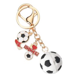 Soccer Keychain for Men Women Soccer Gifts for Boys Girls Soccer Stuff for Kids Soccer Accessories for Teens Best Gifts for Soccer Players Birthday Gifts for Soccer Coach Gifts Funny Soccer Gift Ideas