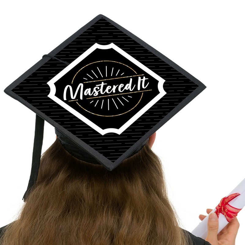 Big Dot of Happiness Mastered It - Master's Degree Graduation
