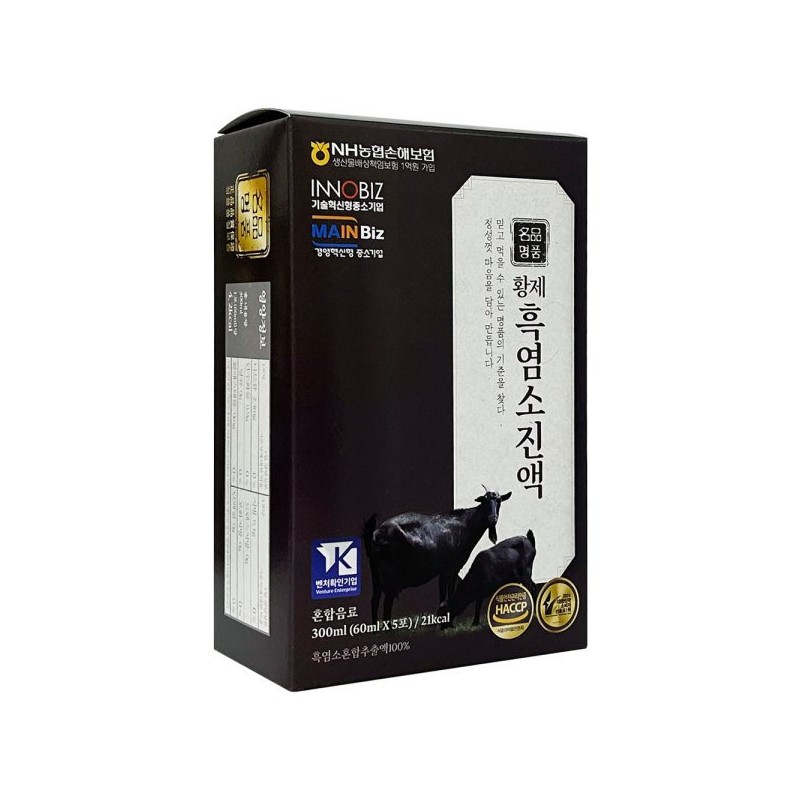Douzone Health 더존건강 황제 흑염소 진액 흑염소엑기스 1800ml(60mlx30포) Duzon Health