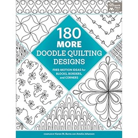 180 More Doodle Quilting Designs: Free-Motion Ideas for Blocks, Borders, and Corners