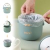 TUHNHGD Mini Rubbish Bin with Lid, Cute Cartoon Table Rubbish