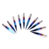 10Pcs box 3.175 Blue Plating Tungsten Steel Engraving Tool CNC