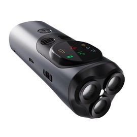 ZenQeek Ultrasonic Dog Bark Deterrent, Rechargeable Strong Bark Deterrent Device with 3 Emitters, Bark Button for Dog Use Up to 50ft Long Range | Safe for Dogs