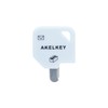 Sunstar Stationery S3721701 2-Way Opener, AKELKEY, White