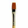 ZEM 9743 Student Golden Synthetic Shader Brush - 10