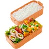 Skater YZW3 2-Tier Lunch Box, 20.3 fl oz (600 ml),