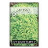 Sow Right Seeds - Black Seeded Simpson Lettuce Seeds for