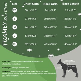 FUAMEY Dog Christamas Sweater, Warm Dog Sweater Classic Snowflake New Year Turtleneck Sweaters Knitwear Cold Weather Dogs Pullover for Small Medium Dogs Puppies & Cats Bulldogs Corgi with Leash Hole