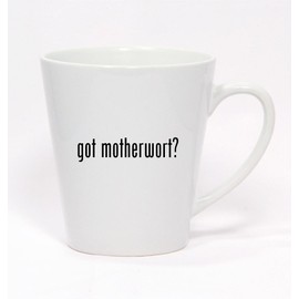 got motherwort? - Ceramic Latte Mug 12oz