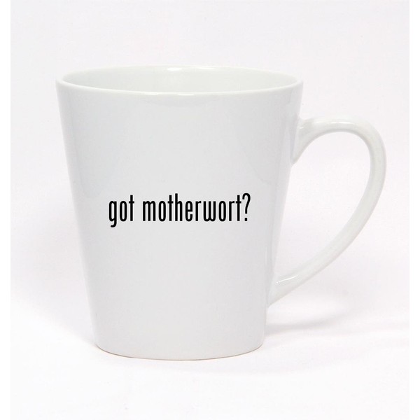 got motherwort? - Ceramic Latte Mug 12oz
