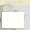 Lxtness 120 Stück 50x75mm Etiketten Selbstklebend zum Beschriften, Universal Aufkleber