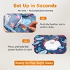 tikibest Interactive Cat Toy, Cat Toys Interactive with Touch Activation,