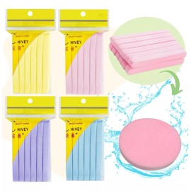 Mafab Almohadilla Desmaquillante Comprimida 12 Pzs Esponja Facial