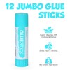 Darice 12 Jumbo Glue Sticks, 1.4 Oz All Purpose Stick