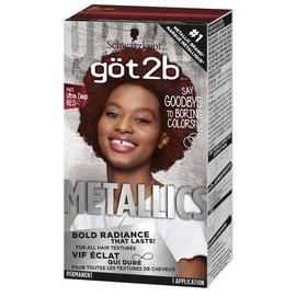 Got2B Metallics Color Permanente para El Cabello, M65 Rojo Profundo