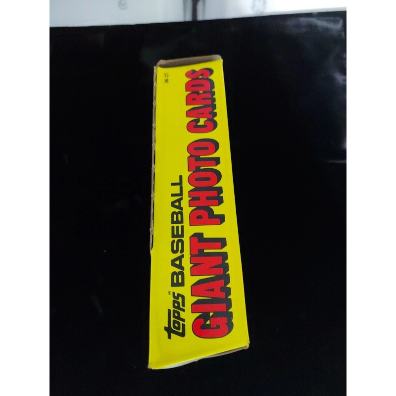 1981 TOPPS BASEBALL FACTORY SEALED 36 PACK GIANT PHOTO CARD