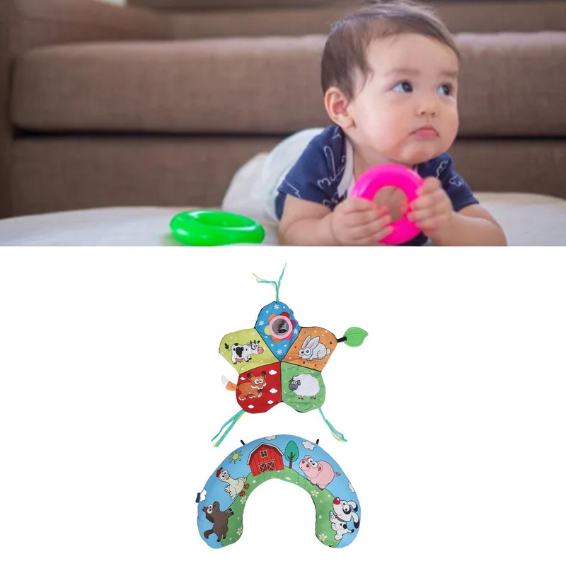 U Shape Baby Pillow Soft Support Multi Functional Head Up