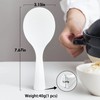 FireKylin 2 Pcs Plastic Rice Paddle,Non Stick Standing Rice Spoon