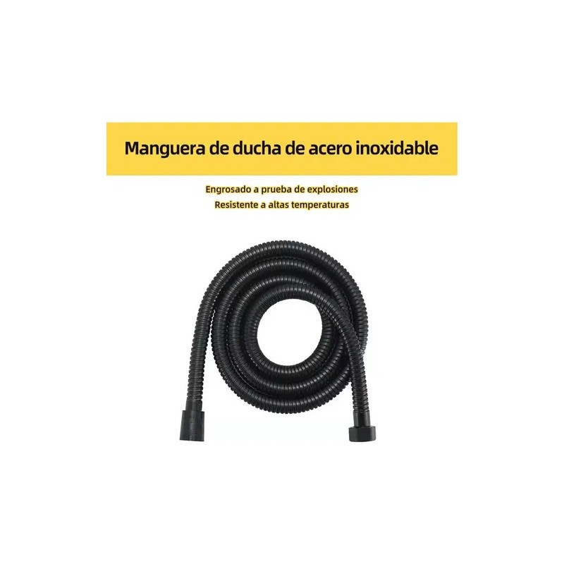 Regadera Mano Alta Presión Con Cabezal De Teléfono Y 8