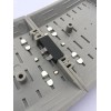 Train Track Clips for Lionel O-Gauge FasTrack Tracks, Pack of