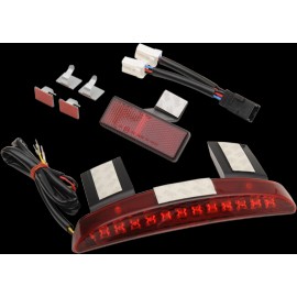 DRAG SPECIALTIES Running/Brake Light Assembly - Red Lens 77499