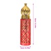 TOVINANNA 6ml Essential Oil Roller Bottle Set 4pcs Empty Bottles